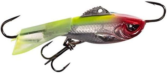 Ice Lures Acme HR6/GC Hyper-Rattle - 2.5" Yellow Red Glow…