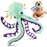 Squeaky Dog Toys, Stuffed Dog Toys for Large Dogs, Cute Plush Dog Toys for Small/Medium/Large Dogs to Play