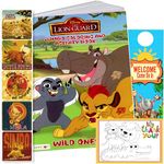 Disney Coloring Books For Kids with Bonus Sticker ~ Mickey Mouse, Minnie Mouse, Finding Dory, and More! (Lion Guard)
