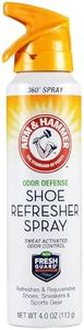 Arm and Hammer Shoe Refresher Spray, Multi-Purpose Odor Remover for All Types of Footwear, Shoe Deodorizer Spray, Shoe Odor Eliminator, Shoe Spray, Shoe Smell Eliminator, 4 oz (1 Pack)