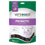Vet's Best Probiotic Soft Chews Dog Supplements, 30 Day Supply