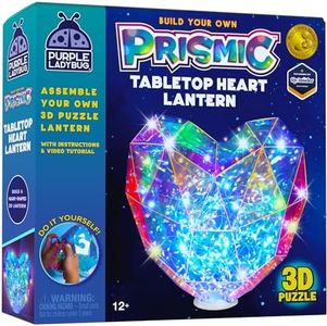 PRISMIC 3D Light DIY Kits for Girls - Birthday Gifts for 8 9 10 11 12 Year Old Girls Gifts for Teen Girls Tween Girl, Preteen Gifts, Arts Crafts for Kids Ages 8-12, Valentines Day Gifts for Teens