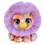 GUND P.Lushes Pets Juicy Jam Collection, Farrah Meadows Lion Stuffed Animal, Purple/Orange, 6”