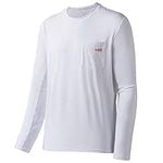 Bassdash Men’s UPF 50+ Performance Long Sleeve T-Shirt UV Sun Protection Fishing Hiking Sports Shirts