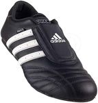 adidas SM II Shoes - Black w/White Stripes - 5