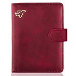 WALNEW Passport Holder Cover Case Travelling Passport Cards Carrier Wallet Case