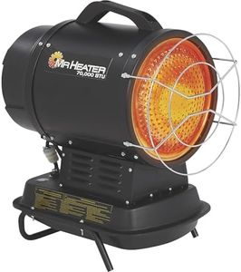 Mr. Heater MH70KTFR 70,000 BTU Portable Kerosene Radiant Heater with Quiet Burner Technology for Jobsites, Workshops, Or Large Outdoor Areas