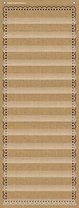 Burlap 14 Pocket Chart (13" x 34")