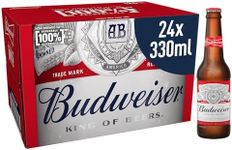 Budweiser Beer, 33 cl - Case of 24