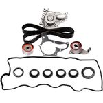 Timing Belt Kit Including Timing Belt Water Pump with Gasket tensioner Bearing etc,OCPTY Compatible for 90 91 92 93 94 95 96 97 98 99 00 01 Toyota Camry/89 90 91 92 93 94 95 96 97 98 99 Toyota Celica