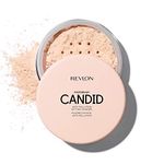 Revlon Setting Powder, PhotoReady Candid Blurring Face Makeup, Anti-Pollution, Lightweight & Breathable High Pigment, Natural Finish, 001 Universal Translucent, 0.5 Oz/15g