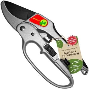 Secateurs, Ratchet Anvil Style Shears, Made For Weak Hands But Strong Enough A