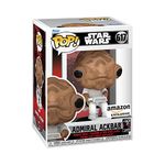 Funko POP! Star Wars: Admiral Ackbar - 1/6 Odds for Rare Chase Variantair - Amazon Exclusive - Collectable Vinyl Figure - Gift Idea - Official Merchandise - Toys for Kids & Adults - Movies Fans