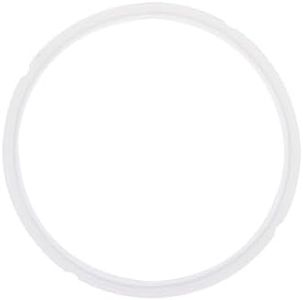 Silicone Sealing Rings Compatible for Instant Pot 6 Quart Pressure Cookers - 1 Pcs Replacement Silicone Gasket Seal Rings Fit IP-DUO60, DUO50, LUX60, LUX50, CSG60, and CSG50 - Clear