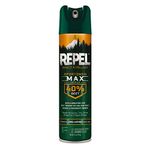 Repel 6-1/2-Ounce Sportsmen Max Formula Insect Repellent Aerosol 40-Percent DEET Spray Case Pack of 1