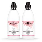 Wilton London Eco-Friendly Fabric Conditioner - Plant-based and Biodegradable Fabric Softner - Packed with Essential Oils - Fresh and Longlasting Jasmine Scent - Pack of 2 x 1 Litre