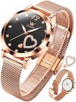 OLEVS Rose Gold Watches for Women B