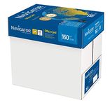 Navigator Office Card Copier Paper 160 g/m² A4, White, Cardboard of 1,250 Sheets (5 x 250 Sheets)