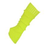 Starlite 38cm Flo Yellow Stirrup Leg Warmers