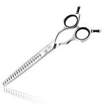 HASHIMOTO Chunker Scissors for Dog Grooming,Dog Texturizing Scissors,Cat Scissors,19 teeth,7.0 inch,Light Weight.