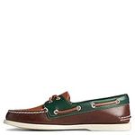 Sperry Men's A/O 2-Eye Boat Shoe, Brown Multi, 10 UK