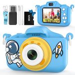 XUEMUO Kids Camera, Children Digital Camera for Girls and Boys,1080P HD Video Camera for Kids, Come with 32GB SD Card