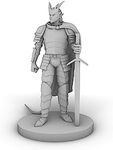 Tiefling Male Paladin Tabletop DND 