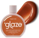 Glaze Super Gloss Color Conditioning Hair Gloss – Like a Tinted Moisturizer for Strawberry Blonde/Red Hair – Boosts Color, Repairs the Look of Damage & Adds Mirror Shine – Copper Crush, 6.4 oz