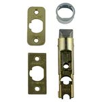 Kwikset 1826-18 6-Way Adjustable Plain Latch, Polished Brass,( 1 )