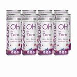 Borécha Oh! Zero Sugar Kombucha Seltzer 330ml | Gut Friendly | Gluten free | Antioxidant and Hydration Companion | Functional Beverage | (Berry Margarita, Pack Of 12)