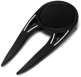 Golf Double Prong Divot Tool Pitch Mark Repair Tool Detachable Magnetic Putting Aid Golf Ball Marker Divot Repair Tool Bottle Opener for The golfers