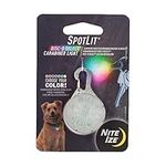 Nite Ize SpotLit LED Carabiner Light with Disc-O Select, Color-Changing Keychain Light