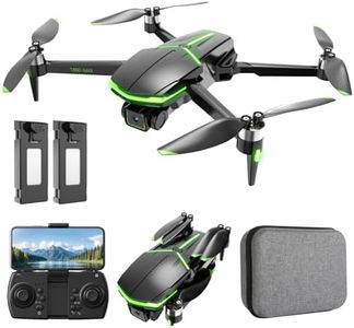 Drone with Camera 4K for Kids and Adults, Brushless Motor RC Quadcopter for Beginner, 45 Mins Flight/One Key Start/Gesture Photography, Toys for Boys and Men Birthday Christmas Gifts (Black)