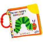 Kids Preferred Let S Count Soft Book - World Of Eric Carle The Very Hungry Caterpillar Baby Teething Crinkle Book - Multicolor