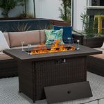 Vakollia Propane Fire Pit Table,44 