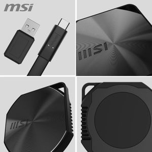 MSI DATAMAG 2TB Portable USB-C SSD – 20Gbps, 1600MB/s, 5-Year Warranty