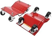 Stanz (TM) 2PCS Heavy Duty 1500 LBs Each Capacity Tire Wheel Car Vehicle Dolly with Ball Bearing Caster Wheel