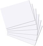 White Card A5. Blank Card. Pack of 