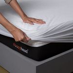 Sleepyhead Bamboo Terry Waterproof Mattress Protector; (78 x 60 Queen Size; White).