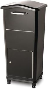 Architectural Mailboxes 6900B Elephantrunk Parcel Drop Box Black