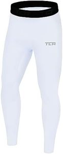 TCA SuperThermal Homme Legging Sport et Running - Collant de Compression Thermique - Bleu Foncé, XXL