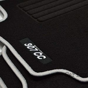 Car Lux AR15901 Tapis Édition Velours sur mesure personnalisés pour Peugeot 307 CC à partir de 2001