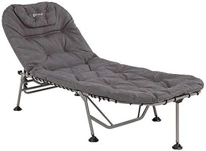 Outwell Fontana Lake Klappbare Liege grau, Polyester Gestell: 100% Stahl, Einheitsgröße