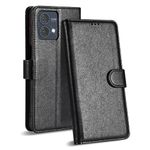 Case Collection for Motorola Moto G84 Case - Leather Folio Flip Kickstand Shockproof Phone Cover with RFID Blocking Card Slots Wallet for Motorola G84 5G Case Black