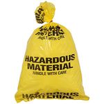 Sellstrom Hazardous Waste Bag with Ties, S68180