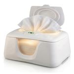 GO GO PURE Baby Wipes Warmer and Dispenser Holder with Night Light and 2 Heat Setting for Your Baby's Comfort only Available at Amazon!