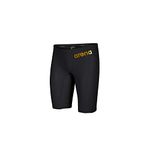 Arena Carbon Air2 Jammer (32, Black/Black/Gold), Black/Gold, 32