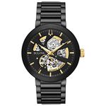 Bulova Modern Automatic Men's Stainless Steel Futuro , Black (Model: 98A203)