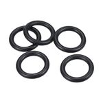 PATIKIL Nitrile Rubber O-Rings 32mm OD 22mm ID 5mm Width, 20 Pcs Metric Sealing Gasket for Faucet Plumbing Automotive Repair, Black