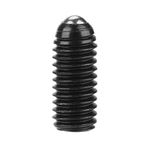 10pcs M5 Screw Thread Ball Plunger Hex Socket Spring Plunger Carbon Steel Ball Spring Plungers Set(M5*12)